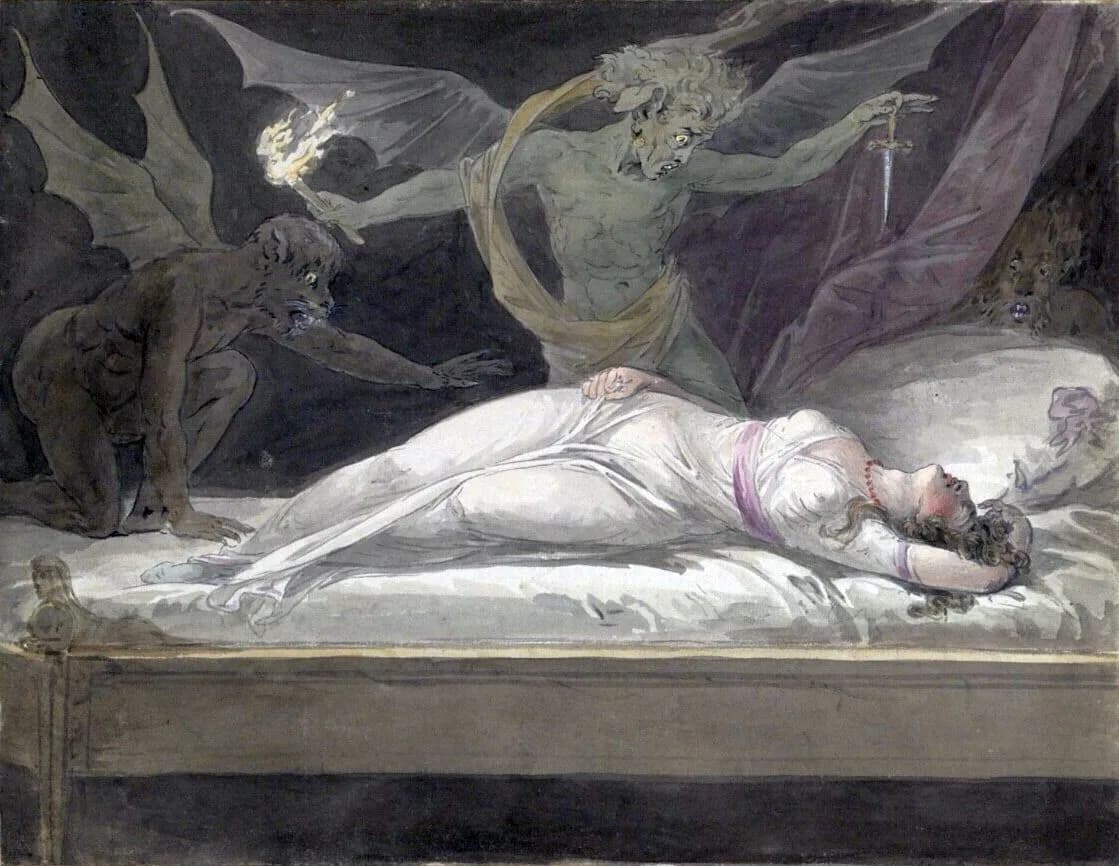 The Nightmare (1790-1791) by Johann Henry Fuseli