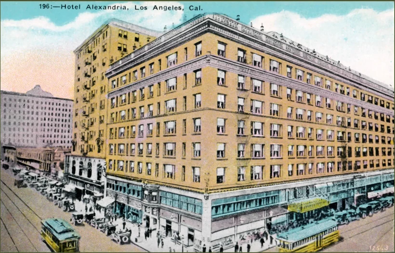 The haunted Alexandria Hotel in downtown Los Angeles