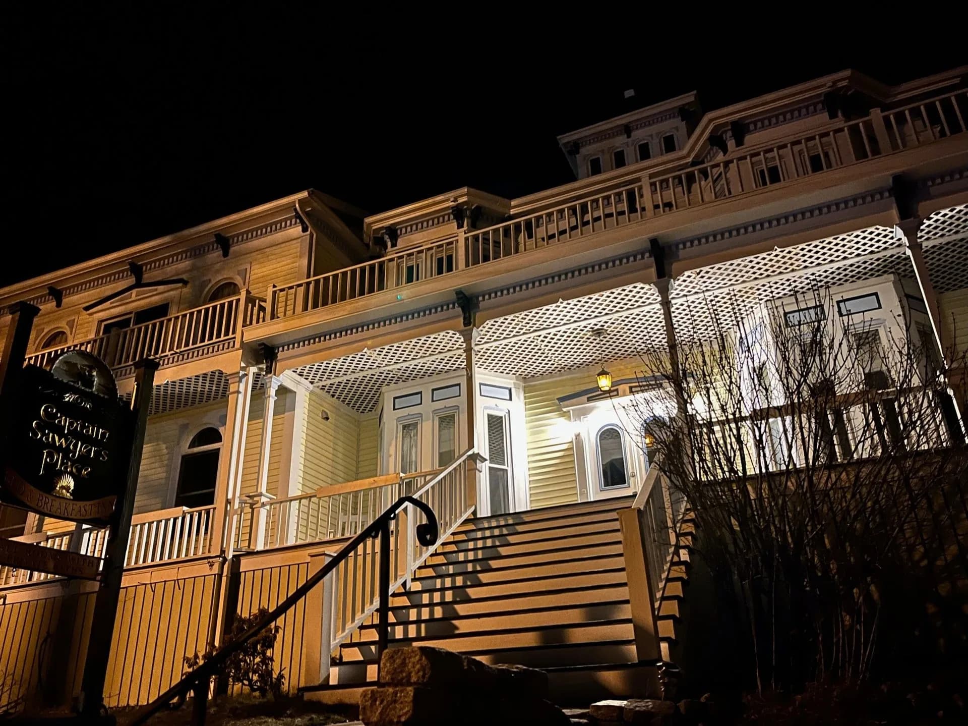 Captain Sawyer's House in Boothbay Harbor