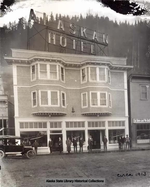 The Alaskan Hotel in 1913