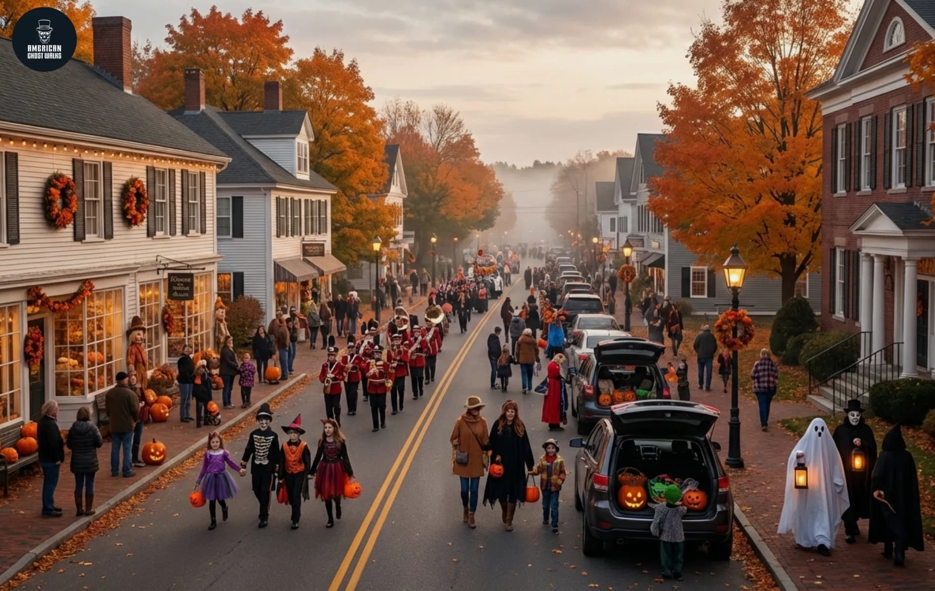 Halloween in Wiscasset 2025 | Haunted Fun, Parades & Ghost Tours