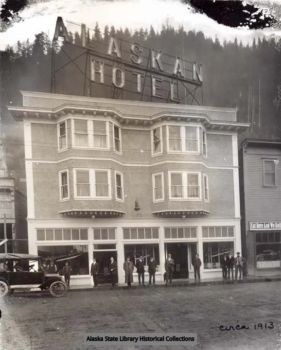 The Alaskan Hotel in 1913