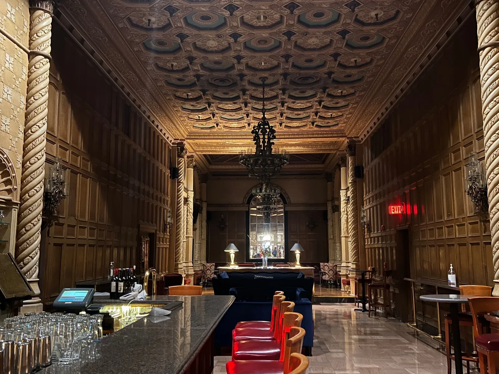The Gallery Bar inside the Millennium Biltmore Hotel