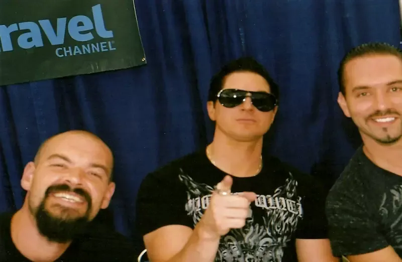 Hollywood’s Haunted Viper Room
6 a picture in front of a travel channel sign