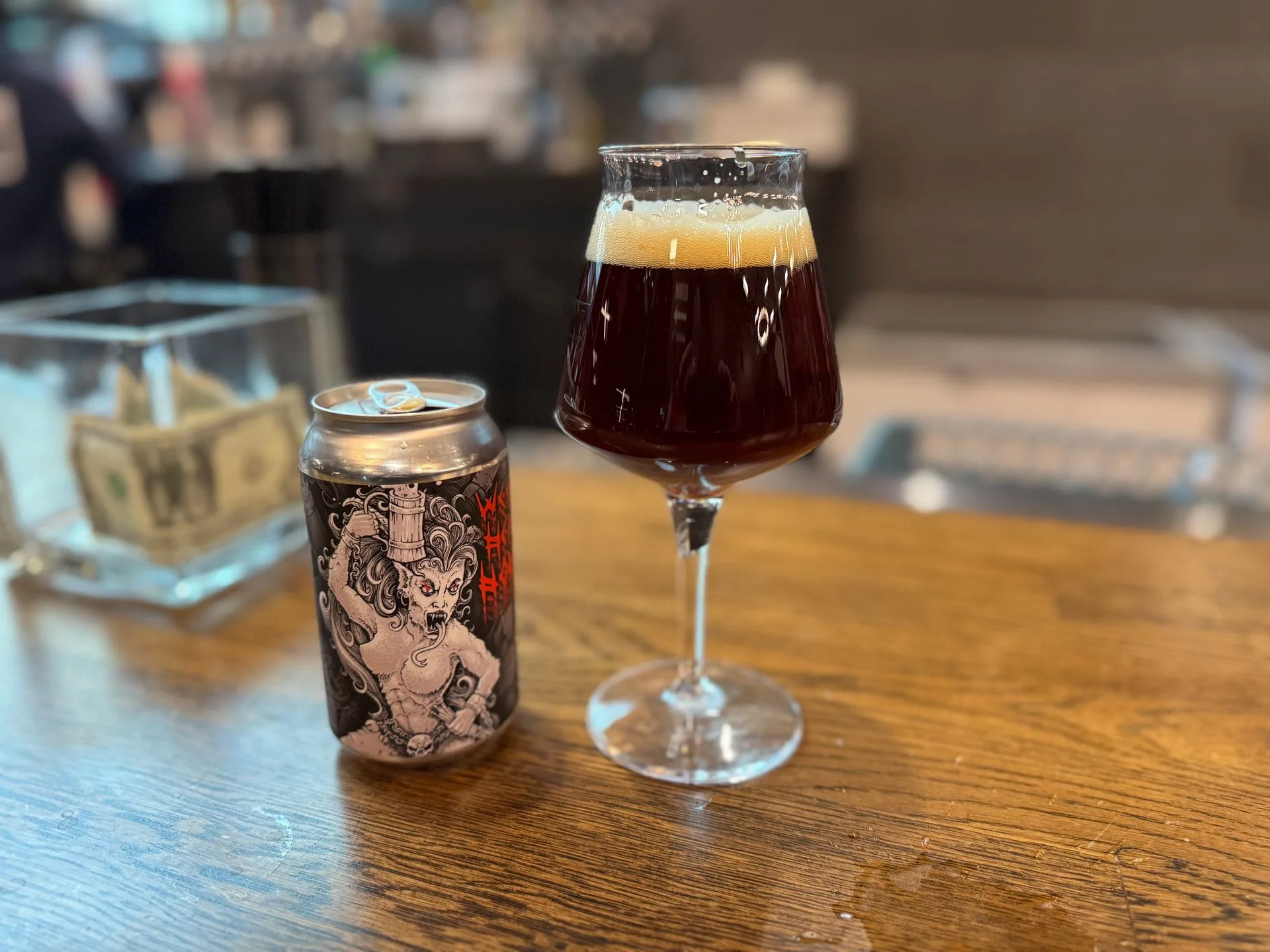 Special Krampusnacht beer from Pilot Project Brewing