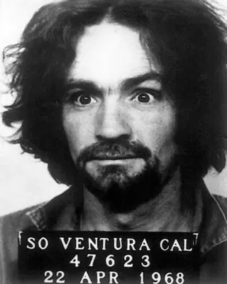 A black and white photo of a man with a beard taken in 1968
