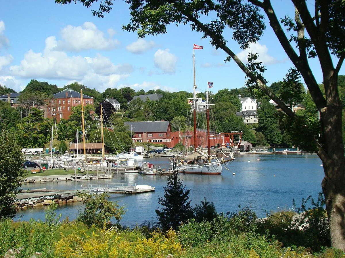 Rockport Harbor in Maine