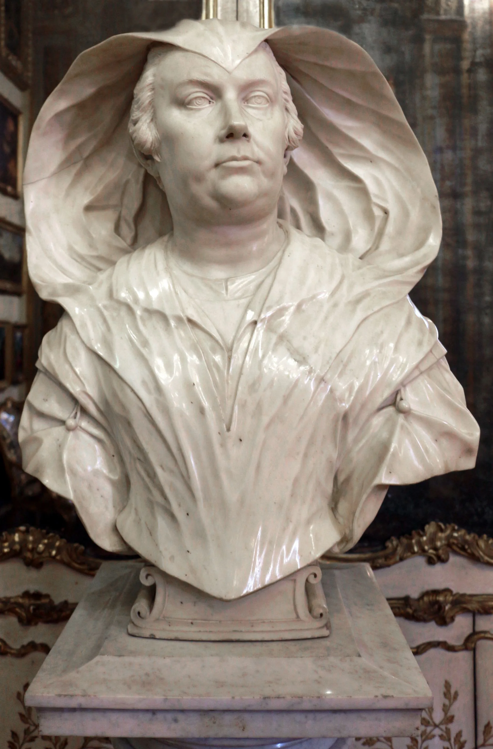 Olimpia Maidalchini Pamphilj by Allesandro Alagardi