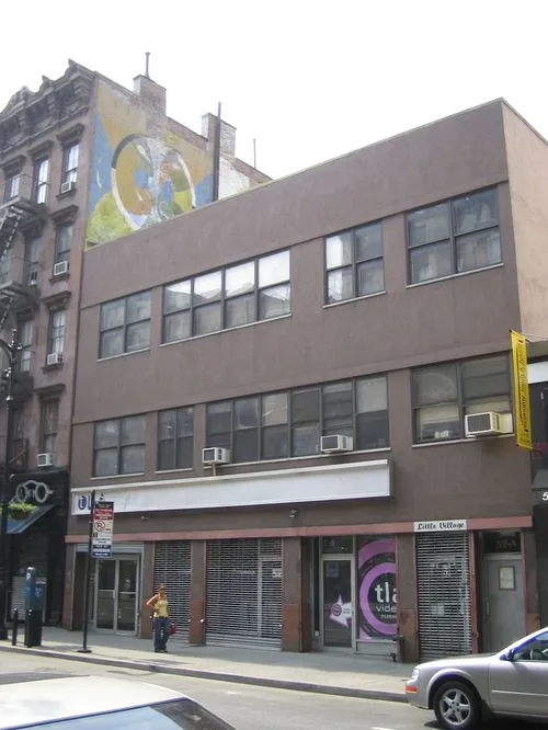 Outside Electric Lady Studios in New York City