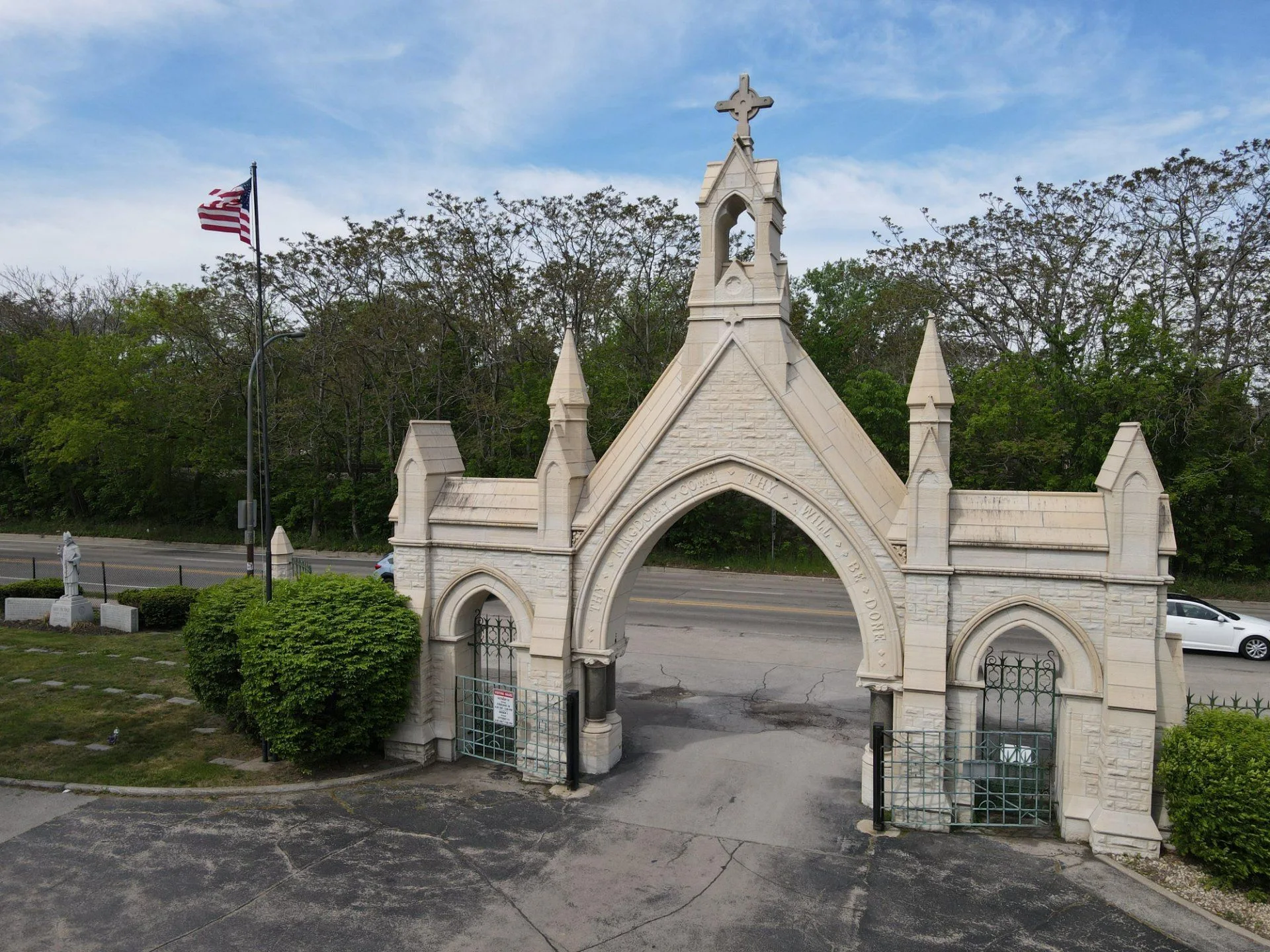Calvary Cemetery in Evanston, Illinois