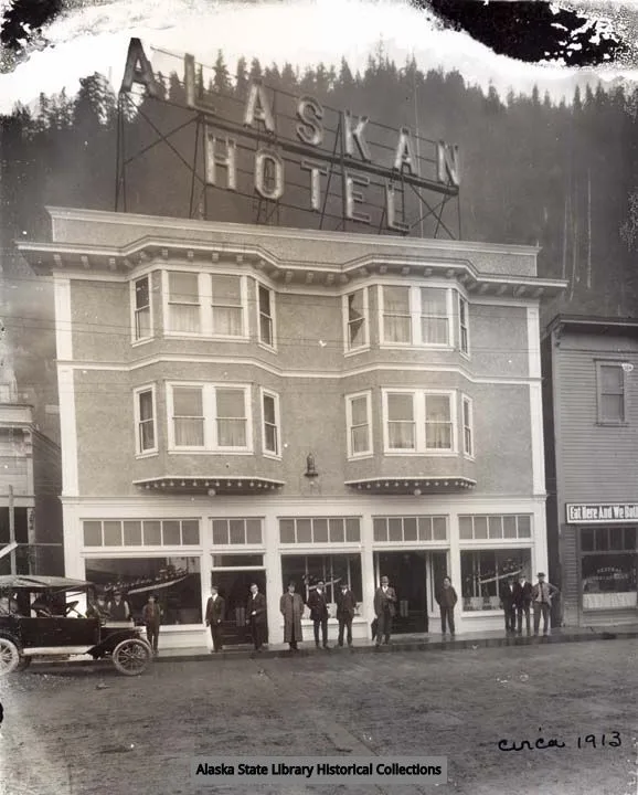 The Alaskan Hotel in 1913