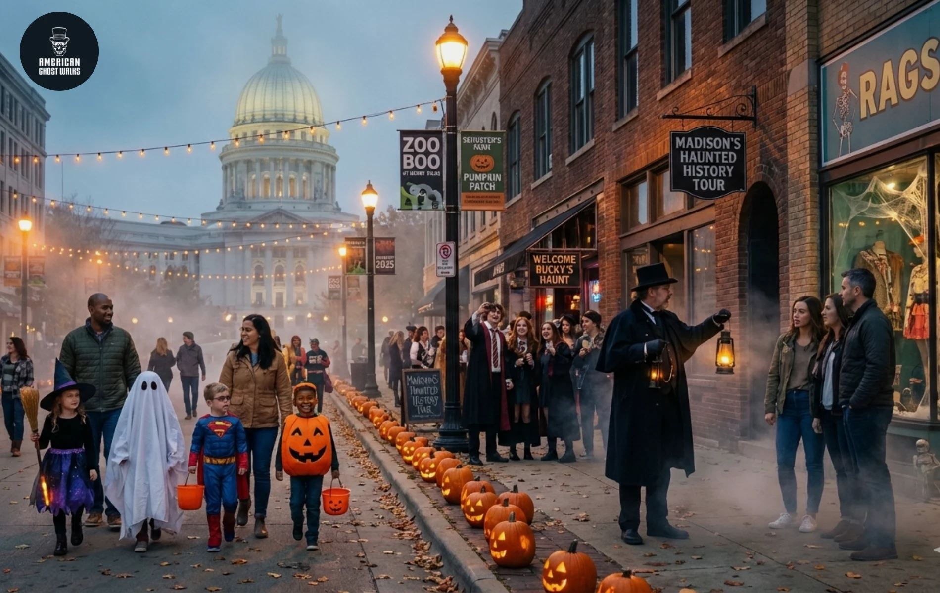Halloween in Madison 2025 | Events, Parties & Ghost Tours