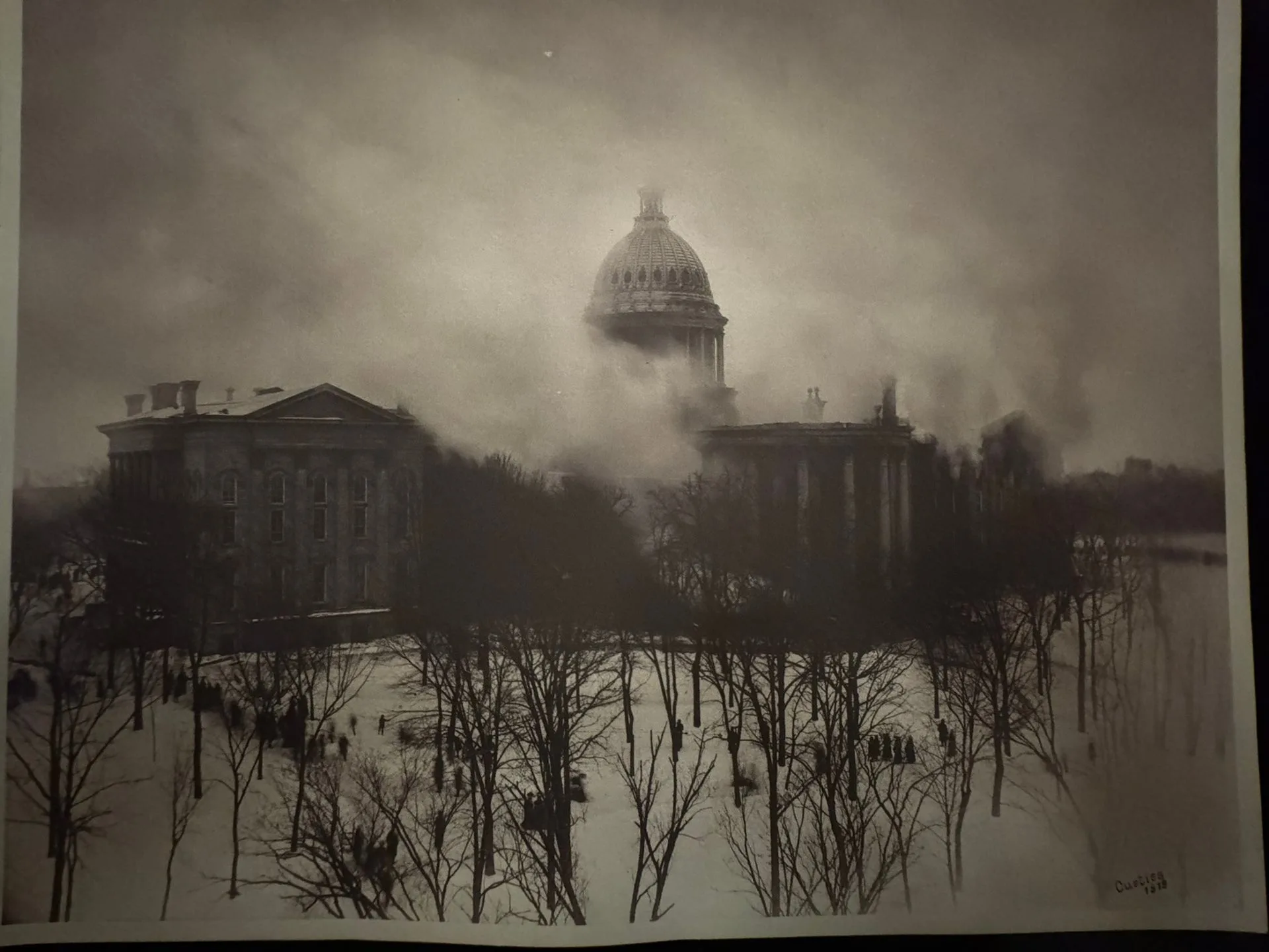 The 1904 fire of the Wisconsin State Capitol