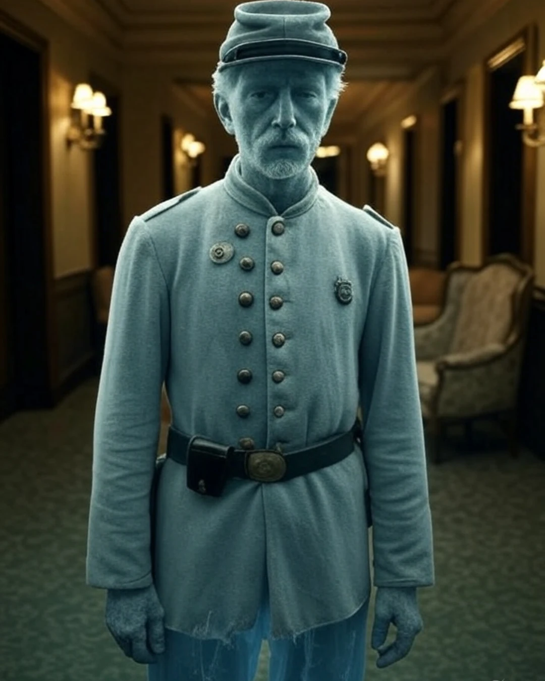 Ghost Confederate Solider Omni Royal Orleans Hotel
