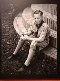 Jim Lovell as a Boy Scout