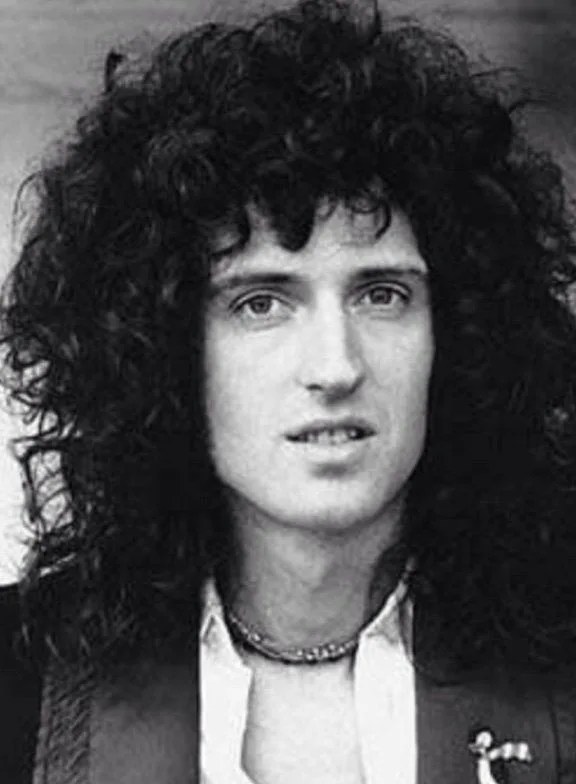 Brian May, the legendary guitarist of Queen and astrophysicist.