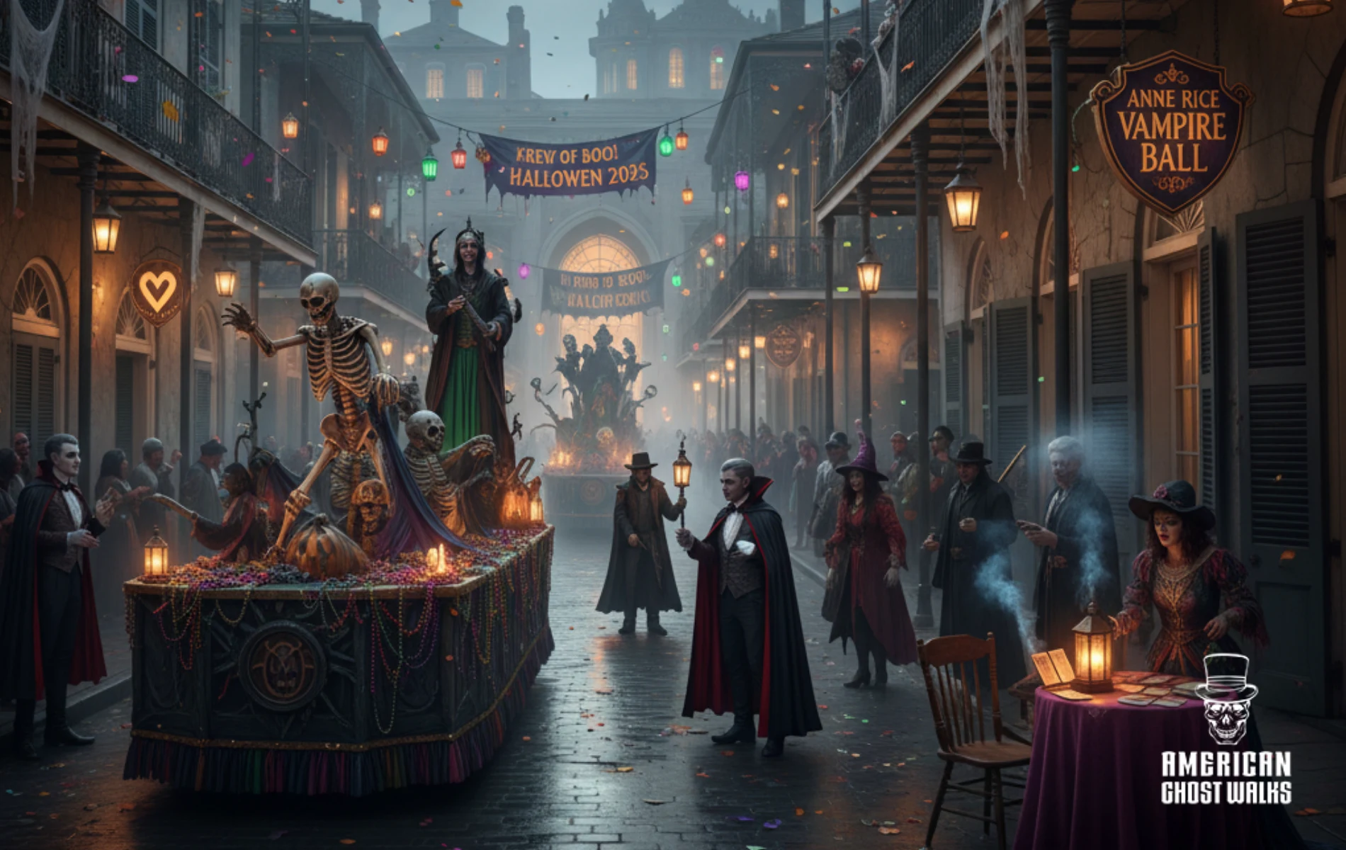 New Orleans Halloween: Parades, Ghost Walks, and Dark Magic