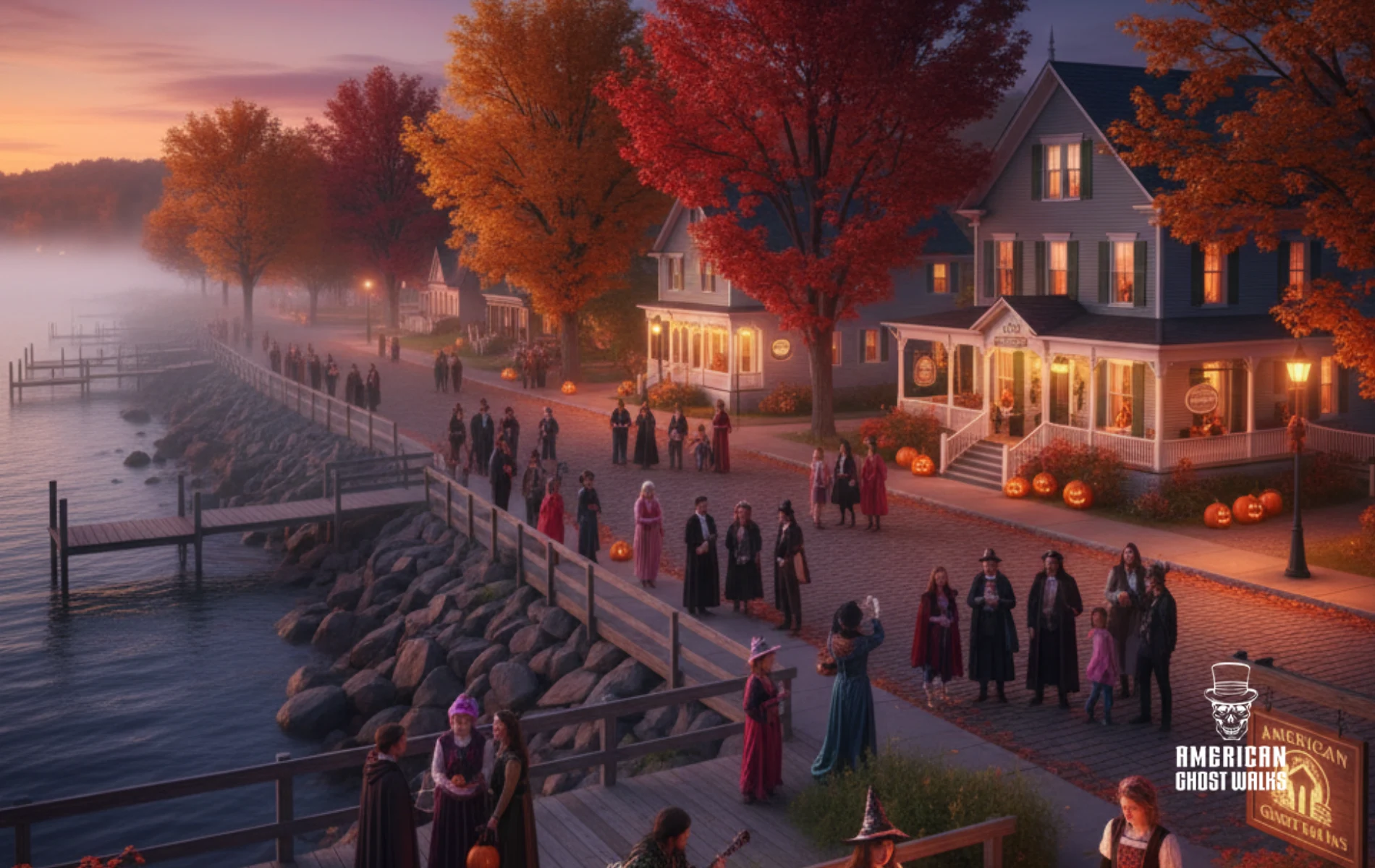 Halloween in Bar Harbor 2025 | Haunted History & Ghost Tours