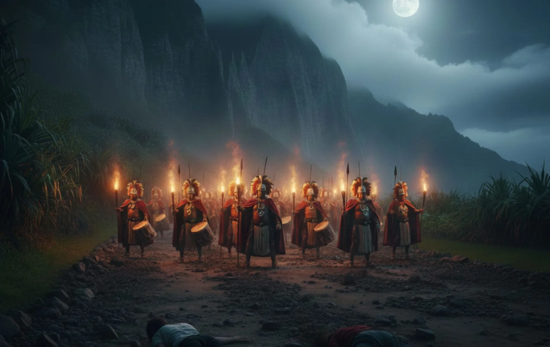 Night Marchers in Hawaii