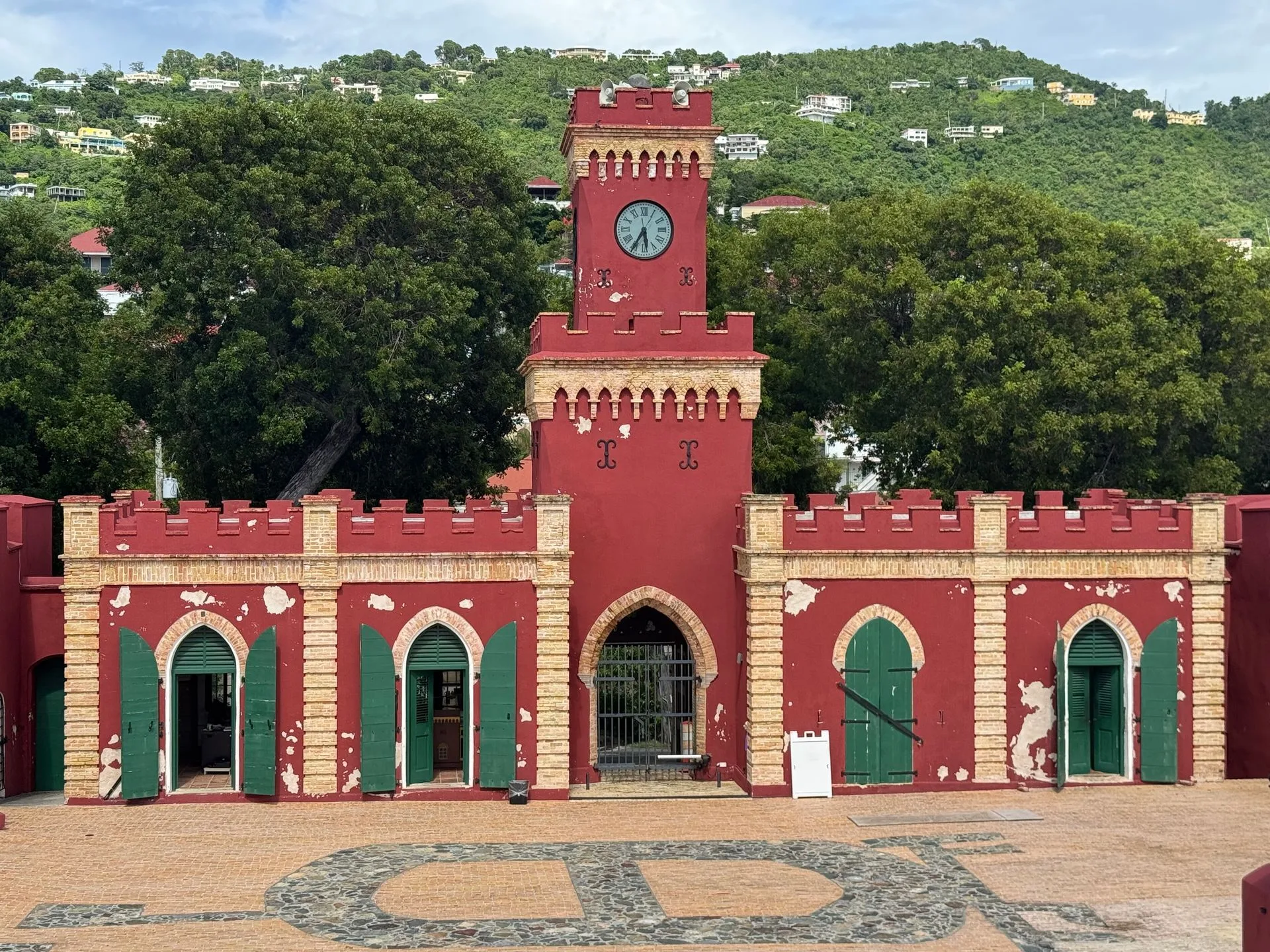 Fort Christian, the oldest standing structure in the U.S. Virgin Islands