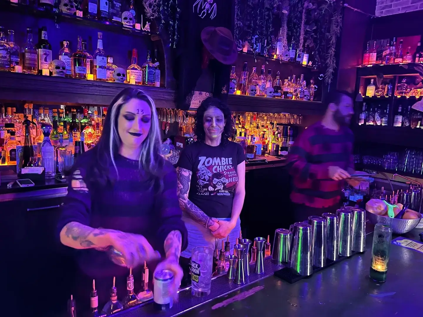 Start spooky, end lively